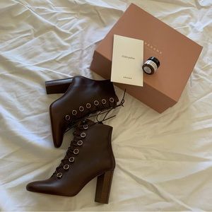 NIB Sezane High Pauline boots